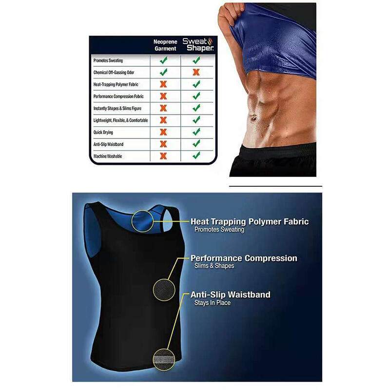 SlimFit Sauna Tank - CAMISETA DE TIRANTES SAUNA